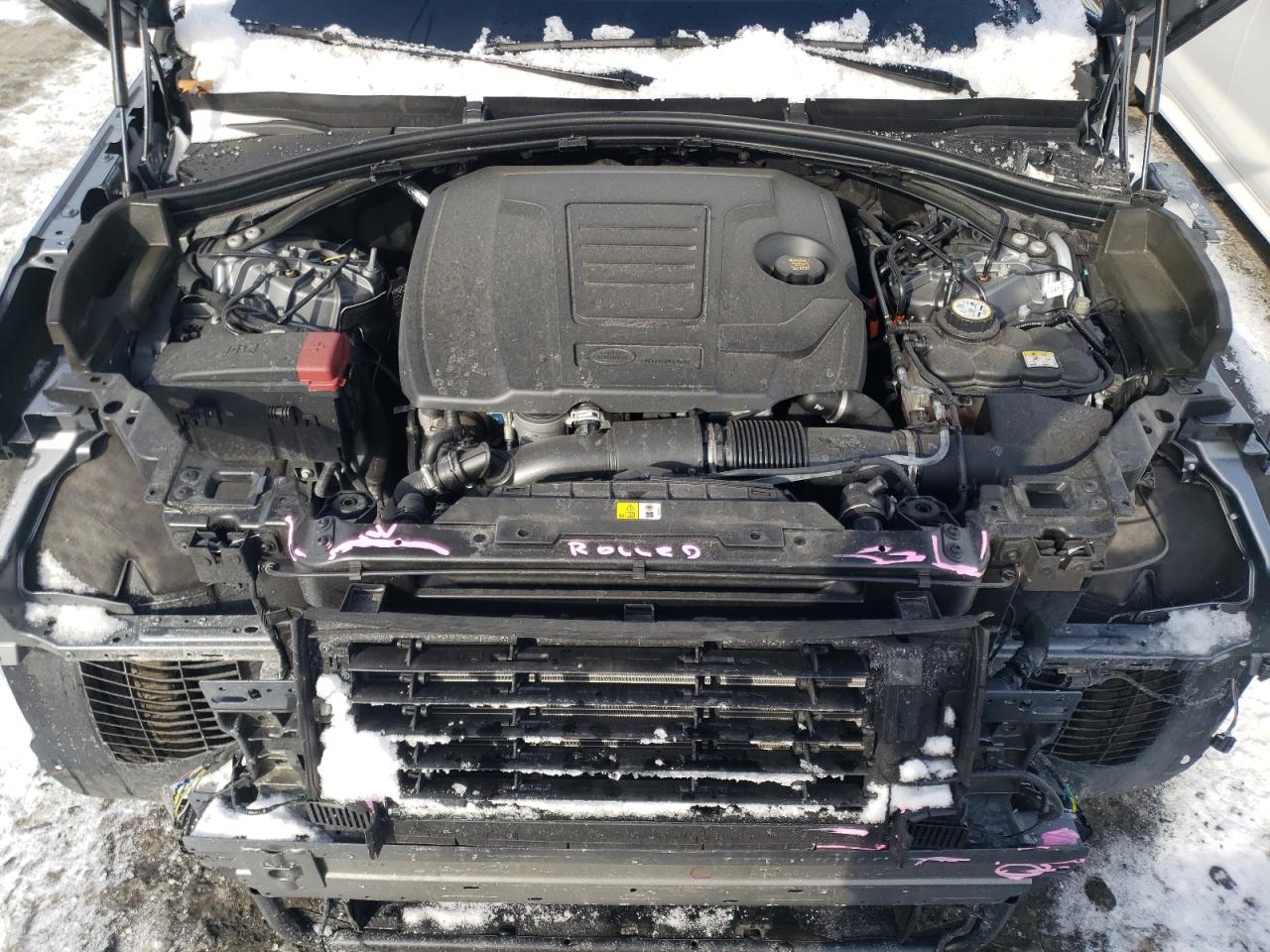 2024 Land Rover Range Rover VIN SALYL2EX5RA384515 Copart auction photo, all over damage thumbnail 11