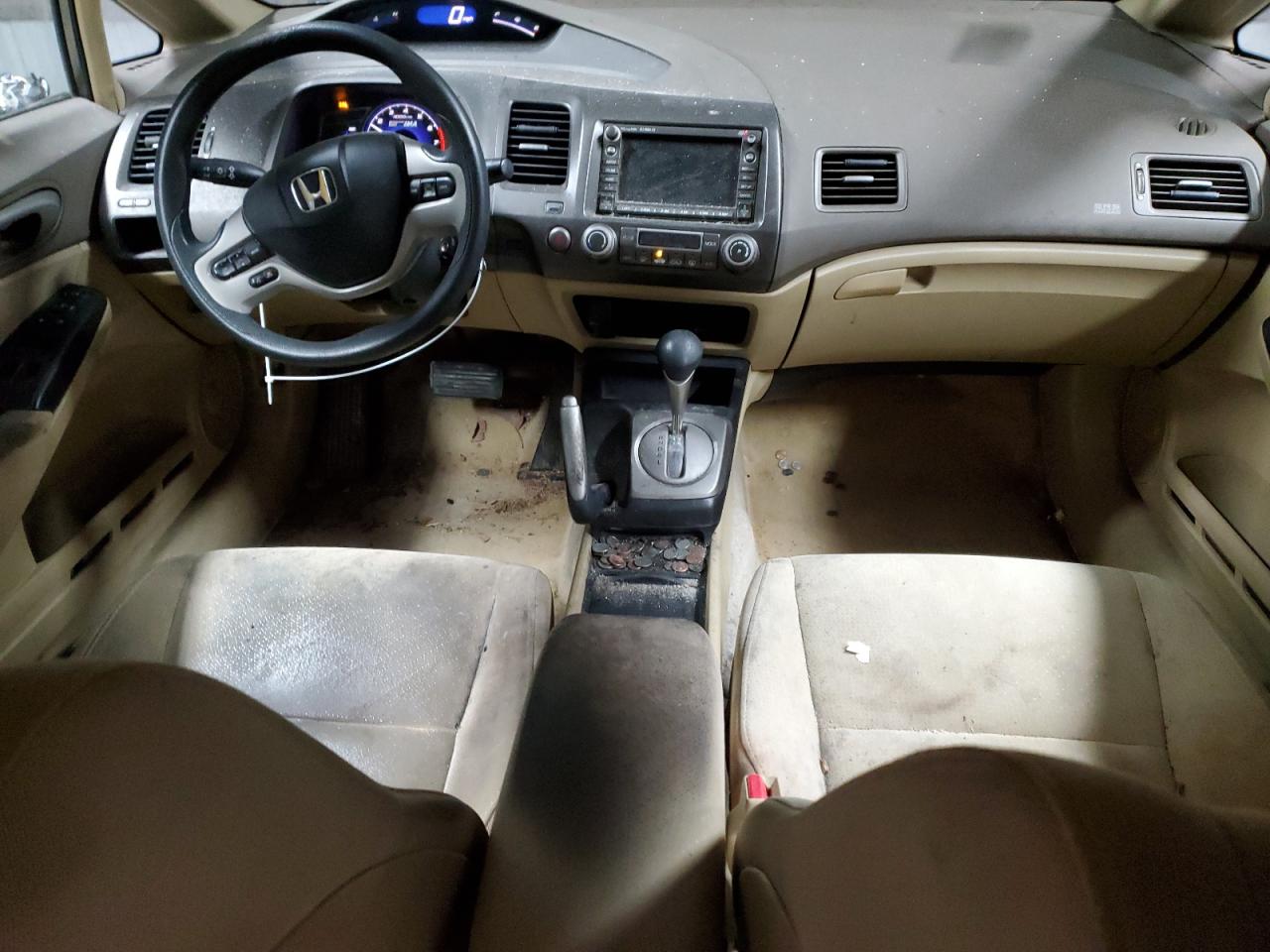 2007 Honda Civic VIN JHMFA36227S018725 Copart auction photo, side damage thumbnail 8