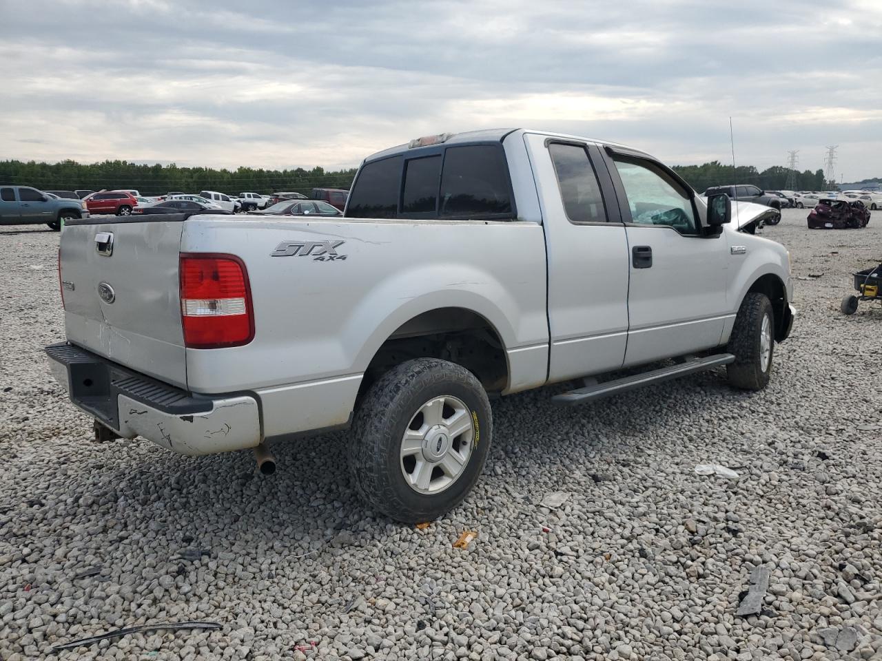 2005 Ford F-150 VIN 1FTRX14W45FB08052 Copart auction photo, front end damage thumbnail 3