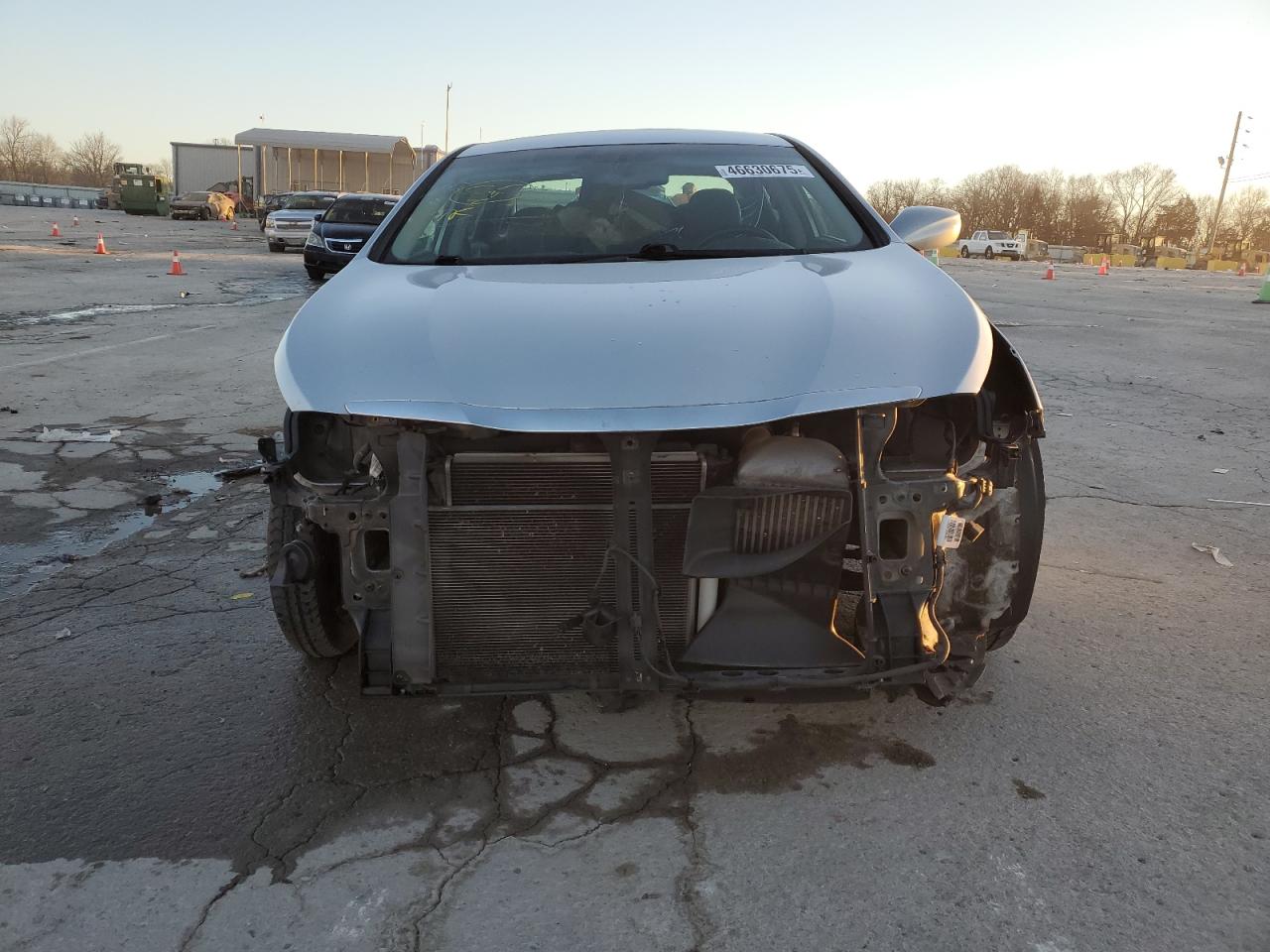 2013 Hyundai Sonata VIN 5NPEC4AB5DH797407 Copart auction photo, front end / side damage thumbnail 5