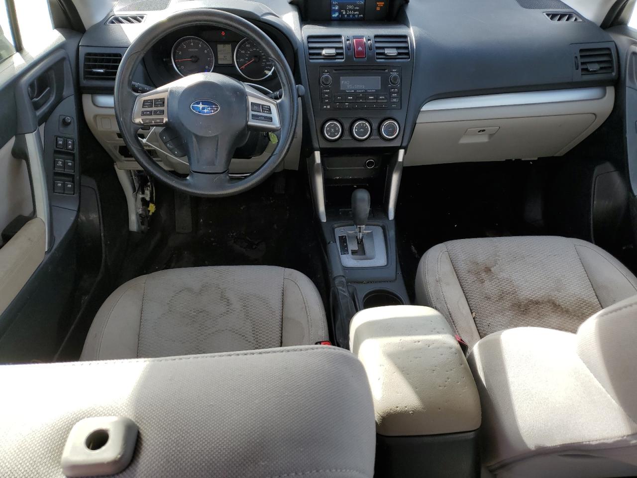 2015 Subaru Forester VIN JF2SJABC8FH569581 Copart auction photo, front end / rear end damage thumbnail 8