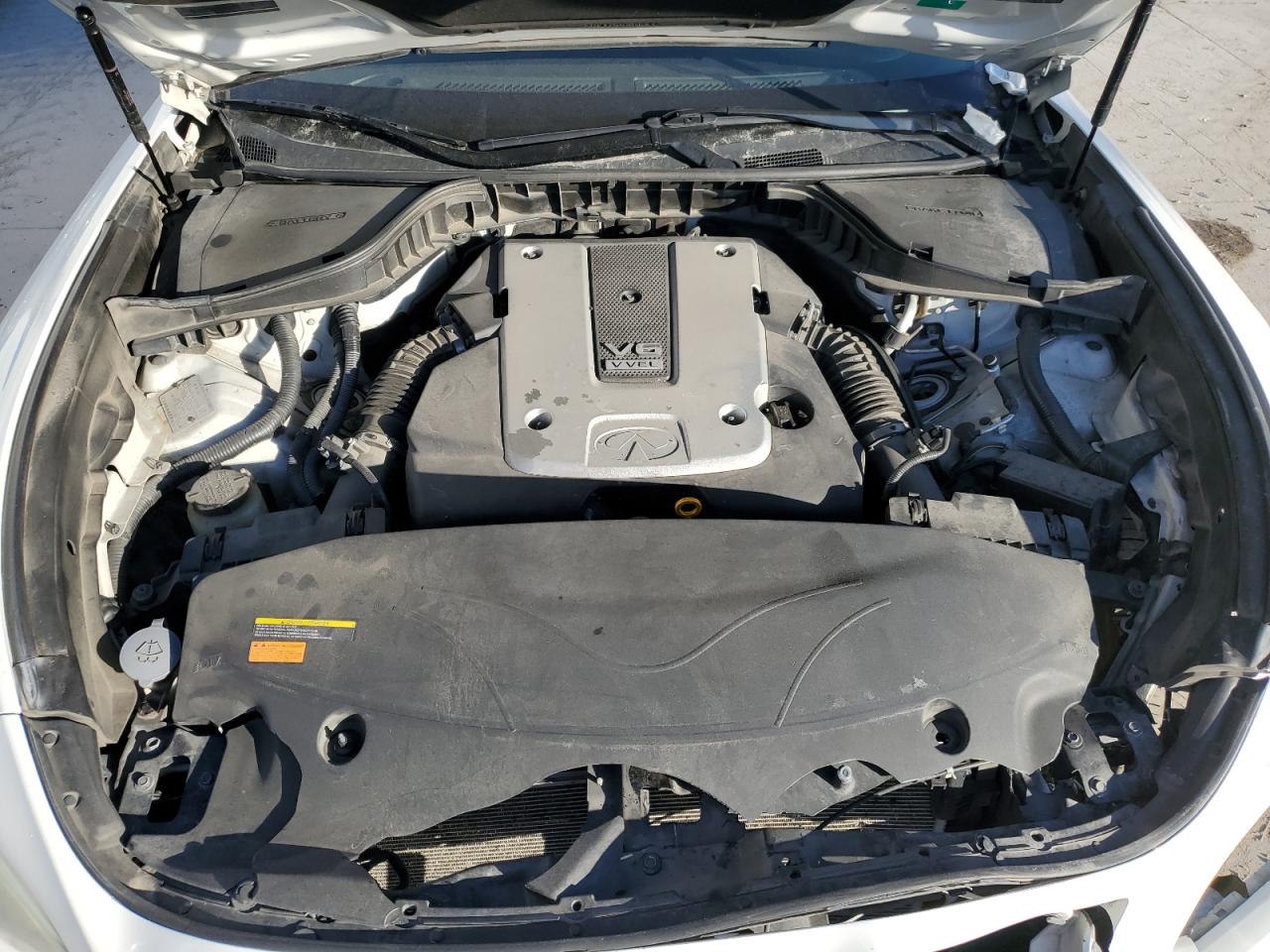 2011 Infiniti M VIN JN1BY1AR8BM374388 Copart auction photo, front end damage thumbnail 11