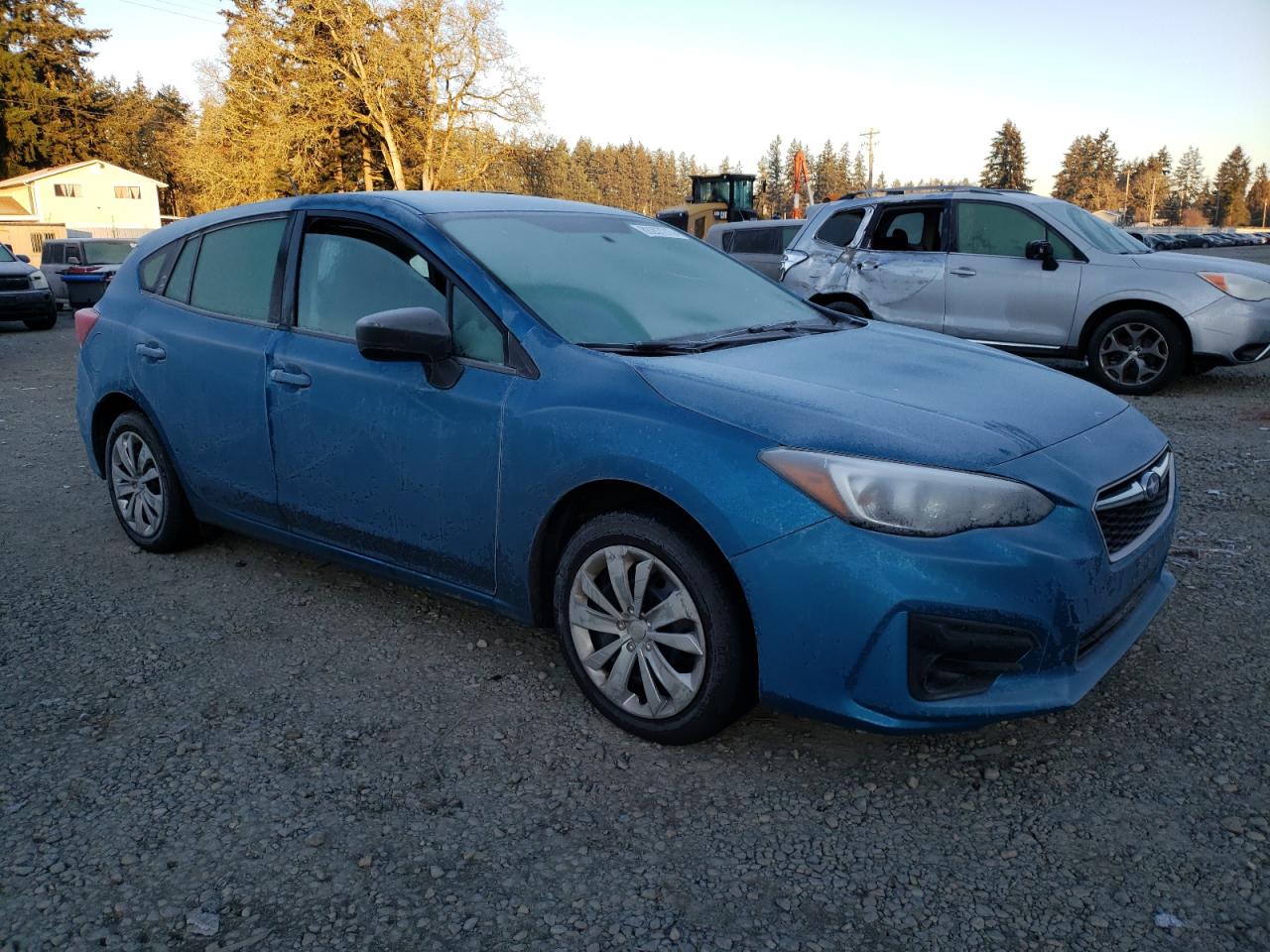 2019 Subaru Impreza VIN 4S3GTAA66K3715042 Copart auction photo, side damage thumbnail 4