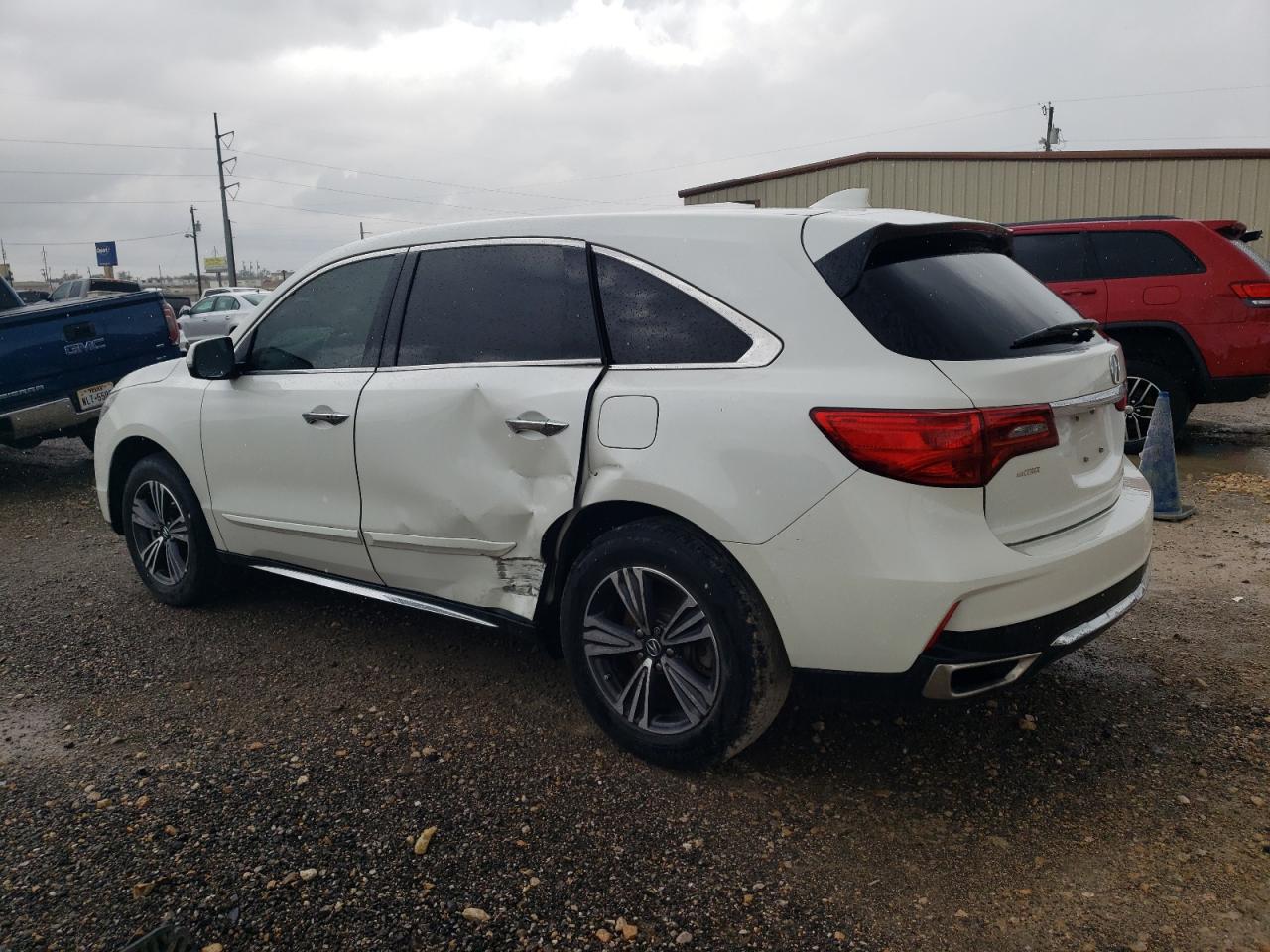 2018 Acura MDX VIN 5J8YD3H39JL001995 Copart auction photo, side damage thumbnail 2