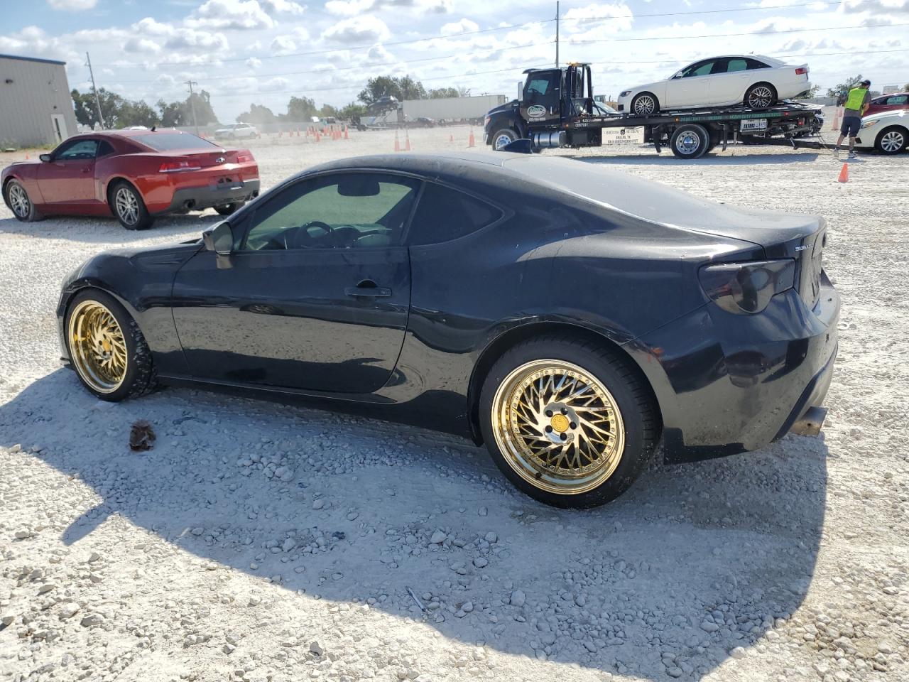 2016 Subaru BRZ VIN JF1ZCAB16G9602908 Copart auction photo, undercarriage / front end damage thumbnail 2
