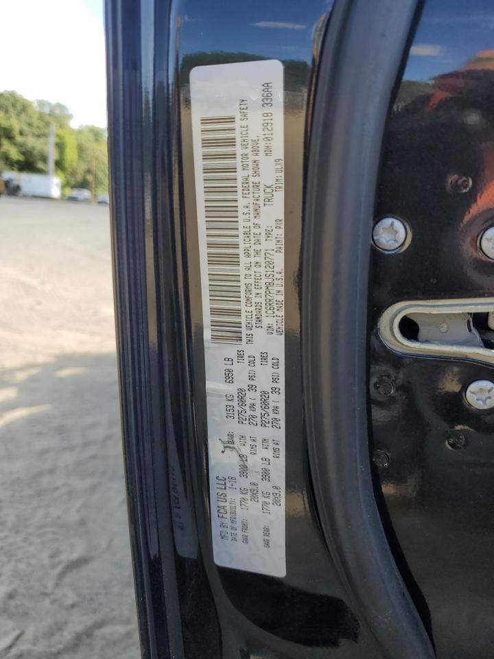 2018 RAM 1500 VIN 1C6RR7PM8JS120771 Copart auction photo, burn damage thumbnail 14