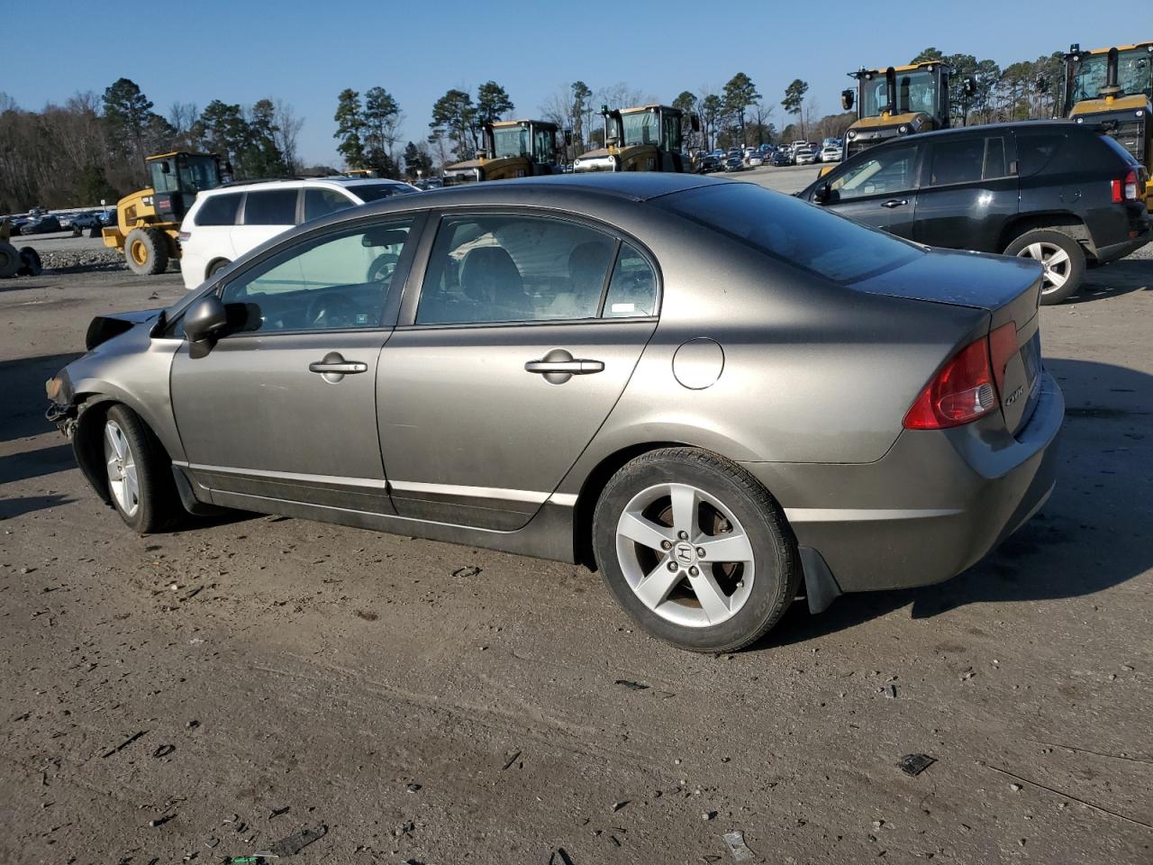 2007 Honda Civic VIN 1HGFA16807L099827 Copart auction photo, front end / rear end damage thumbnail 2