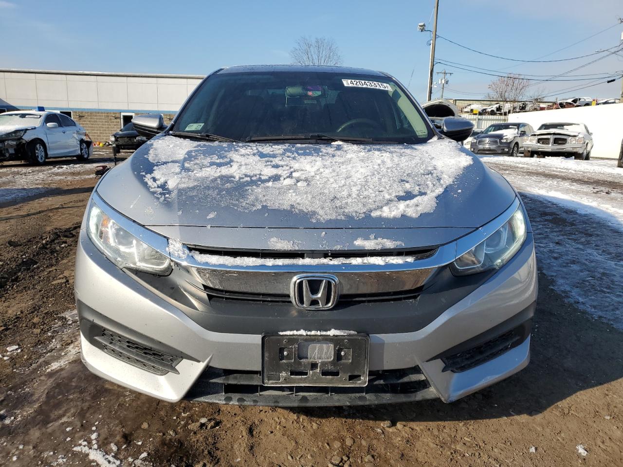 2018 Honda Civic VIN 19XFC2F56JE038969 Copart auction photo, rear end / side damage thumbnail 5