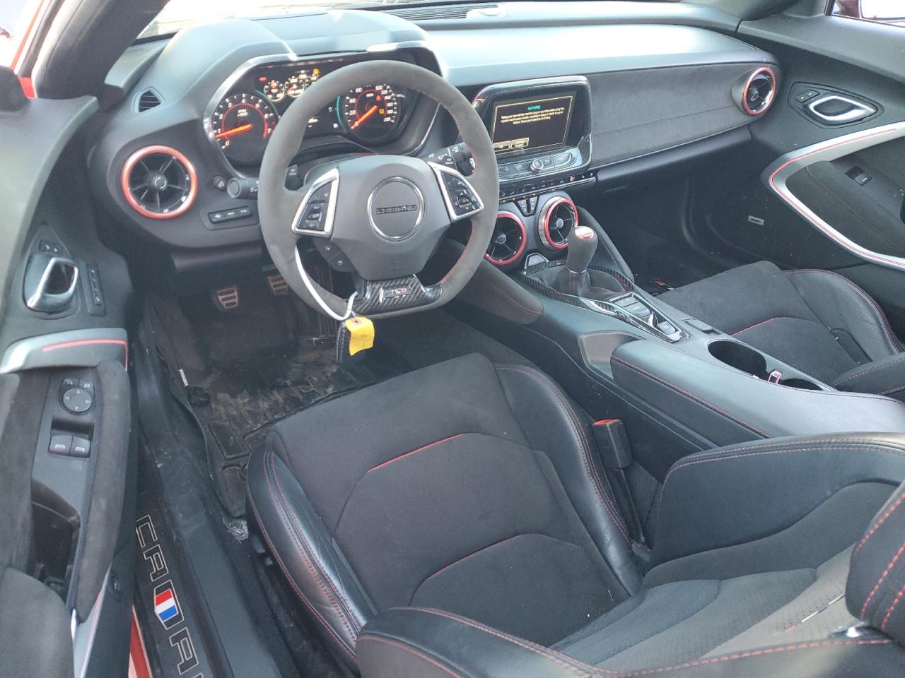 2018 Chevrolet Camaro VIN 1G1FJ1R63J0180928 Copart auction photo, front end / undercarriage damage thumbnail 8