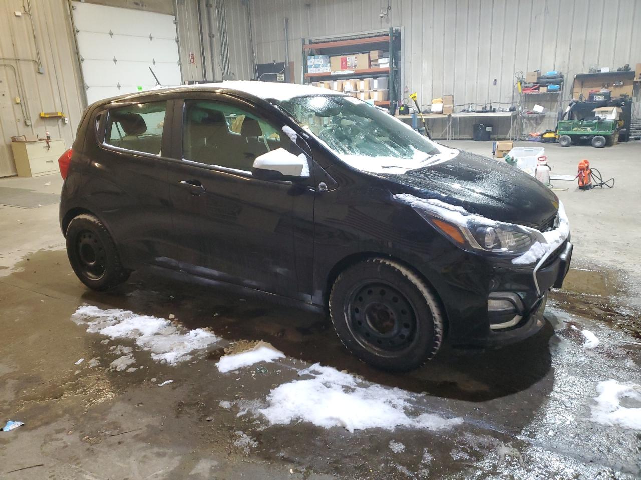 2021 Chevrolet Spark VIN KL8CD6SA8MC738930 Copart auction photo, side / rear end damage thumbnail 4