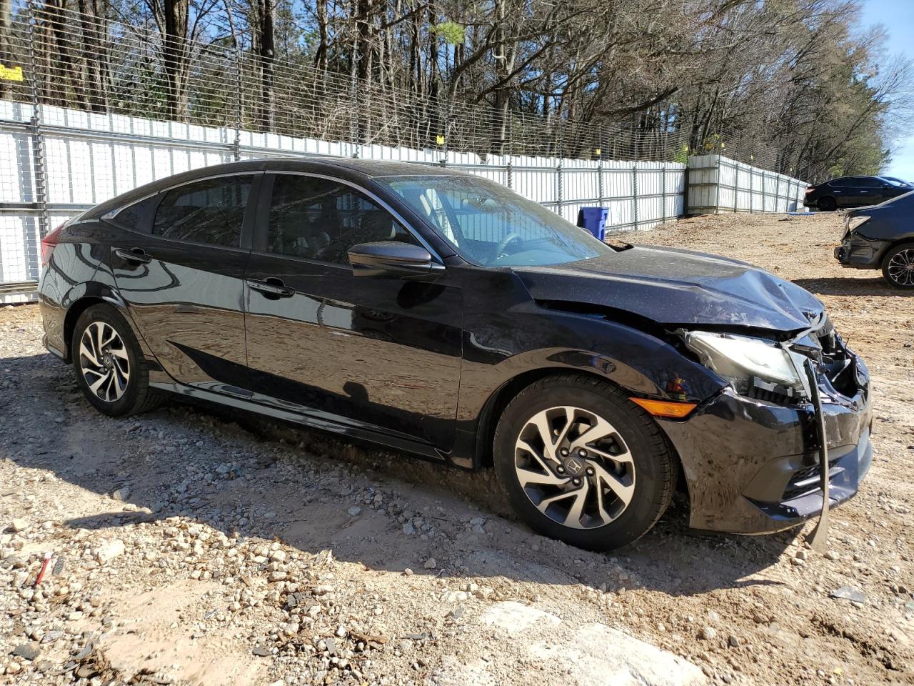 2016 Honda Civic VIN 2HGFC2F79GH505754 Copart auction photo, front end / side damage thumbnail 4