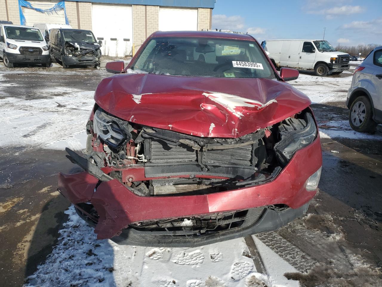 2018 Chevrolet Equinox VIN 3GNAXJEV2JS645597 Copart auction photo, mechanical / front end damage thumbnail 5