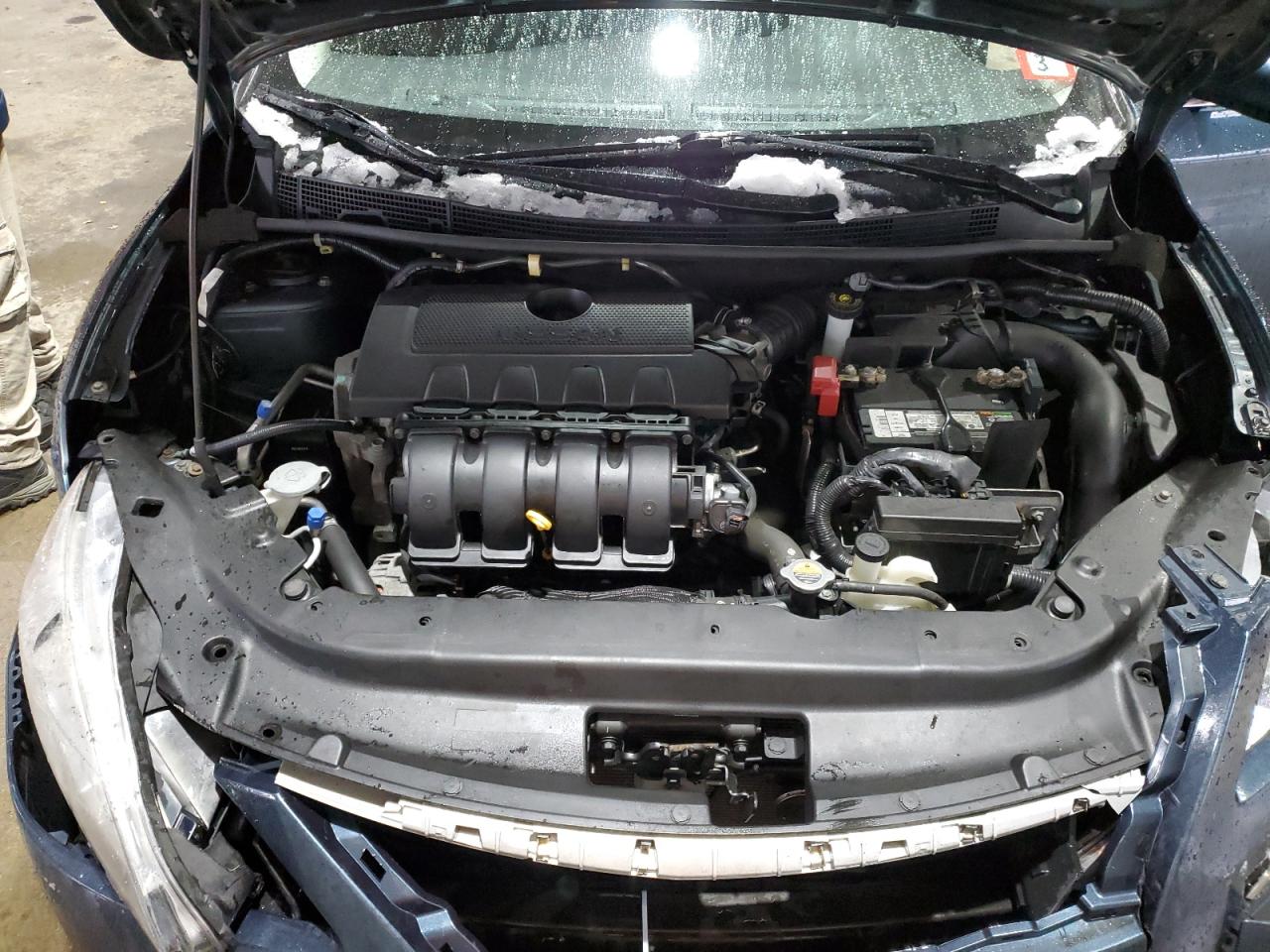 2015 Nissan Sentra VIN 3N1AB7AP7FY333641 Copart auction photo, front end / minor dent/scratches damage thumbnail 11