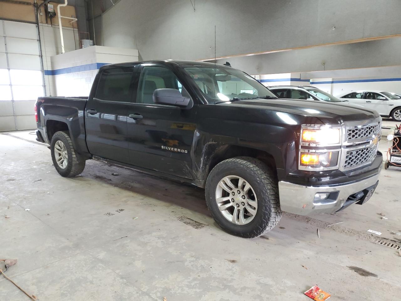 2014 Chevrolet Silverado VIN 3GCUKREC4EG342542 Copart auction photo, rear end damage thumbnail 4