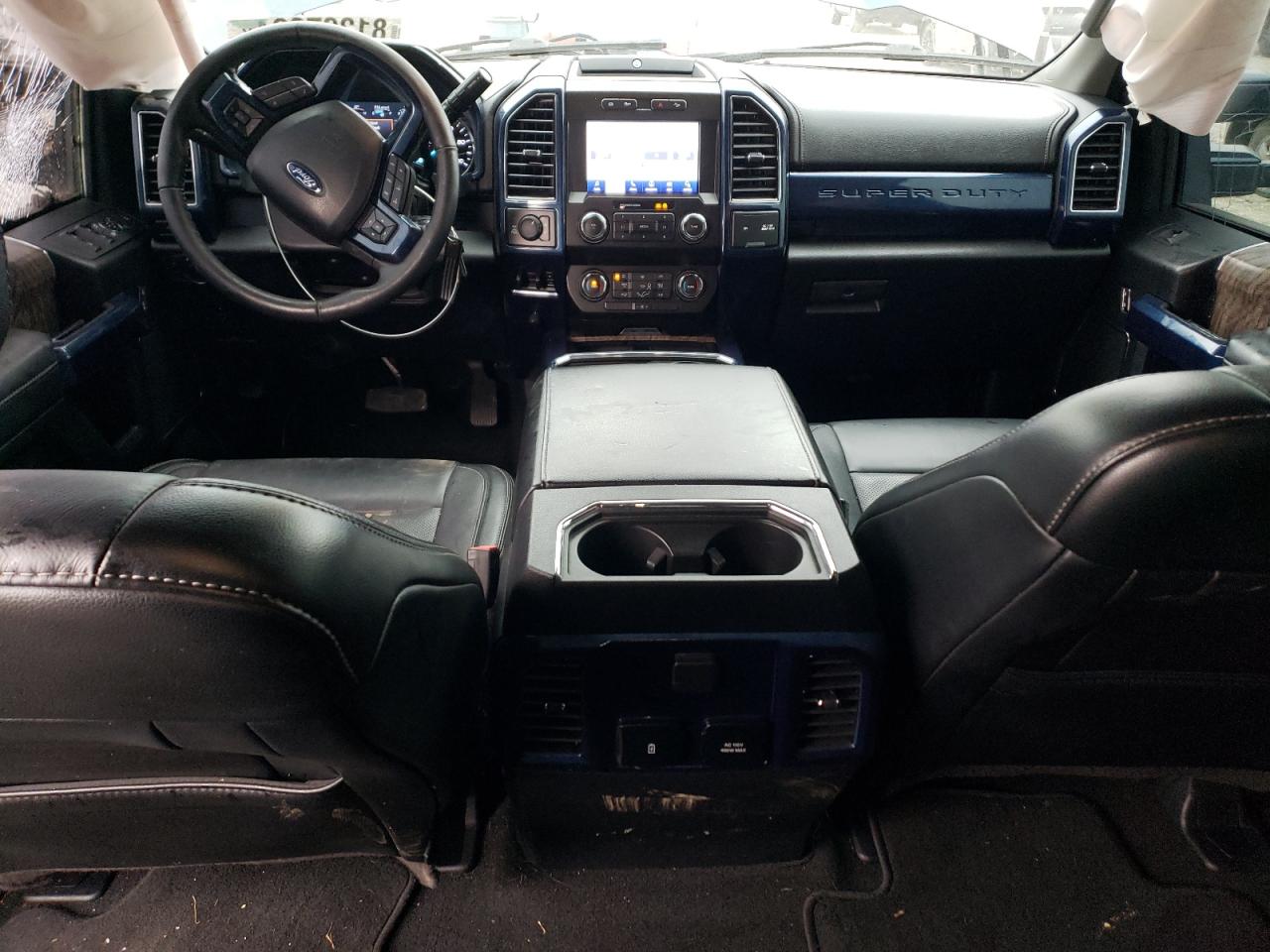 2019 Ford F250 VIN 1FT7W2BT0KEF31186 Copart auction photo, side / rear end damage thumbnail 8