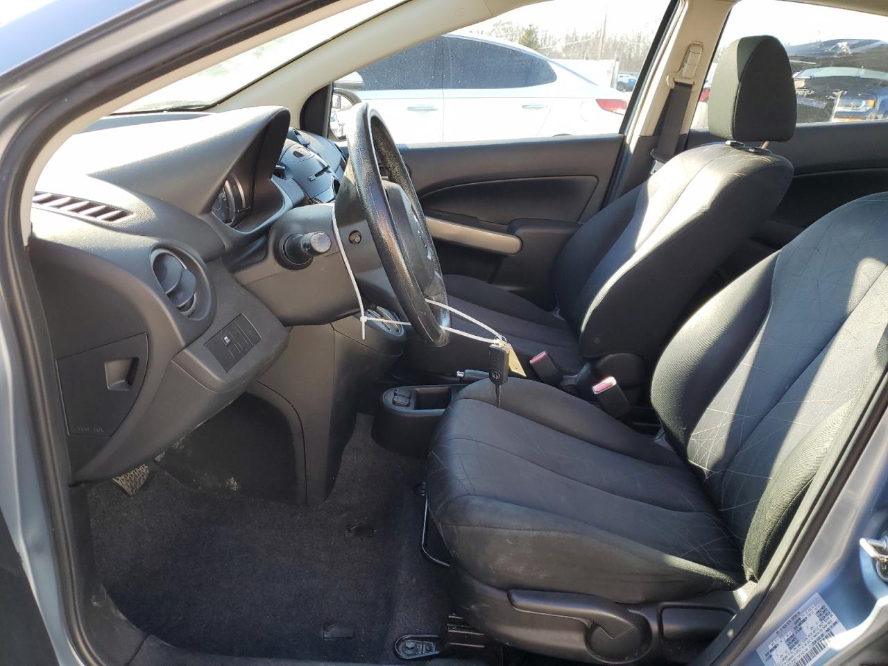 2013 Mazda 2 VIN JM1DE1KY3D0170001 Copart auction photo, side / front end damage thumbnail 7