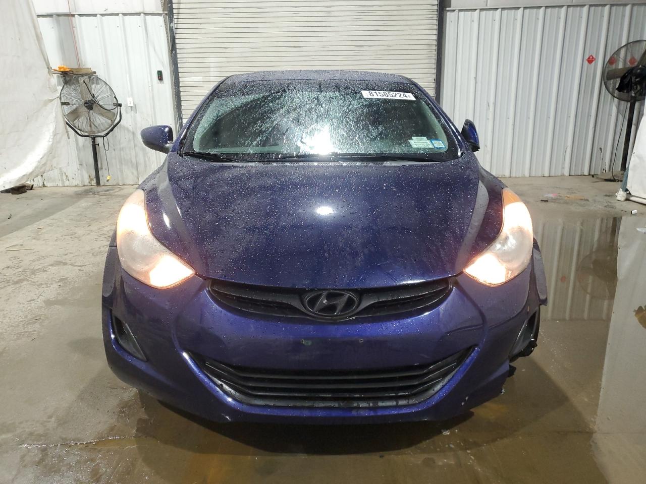 2011 Hyundai Elantra VIN 5NPDH4AE4BH005381 Copart auction photo, rear end / undercarriage damage thumbnail 5