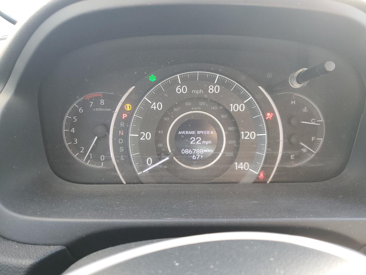 2016 Honda CR-V VIN 5J6RM4H96GL064570 Copart auction photo, front end / side damage thumbnail 9