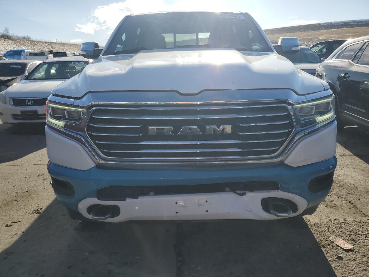 2020 RAM 1500 VIN 1C6SRFKT9LN220700 Copart auction photo, rear end / front end damage thumbnail 5