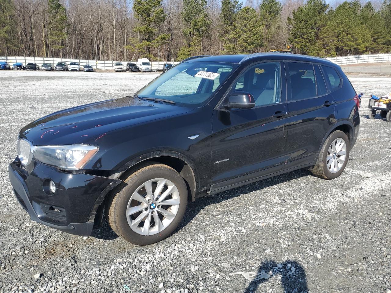2016 BMW X3 VIN 5UXWX9C57G0D81746