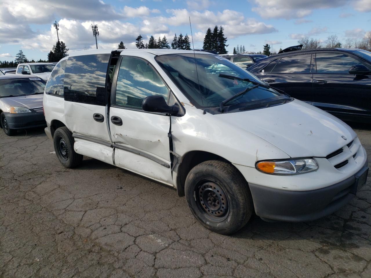 1997 Dodge Caravan VIN 2B4FP2533VR124312 Copart auction photo, side damage thumbnail 4