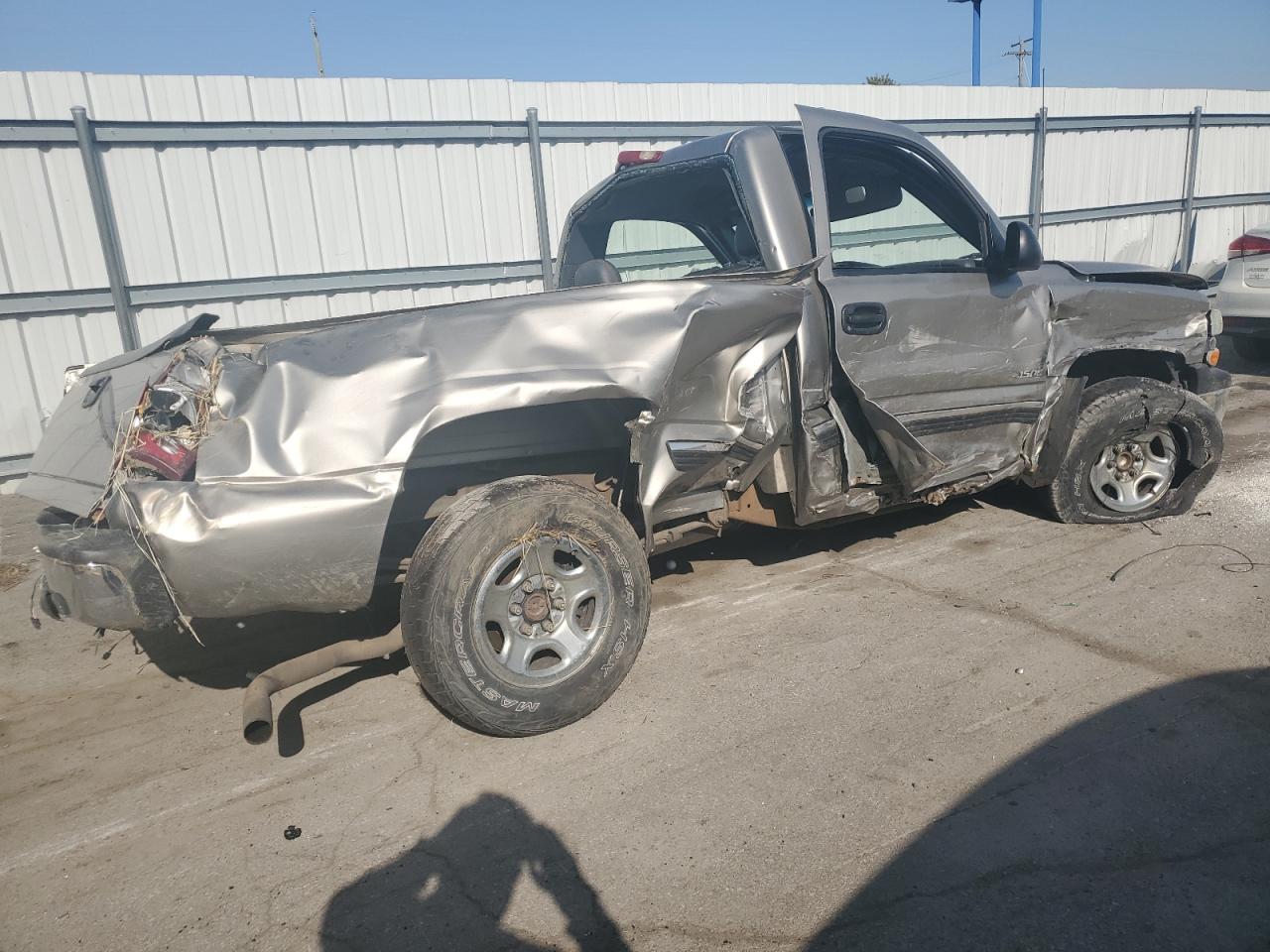 1999 Chevrolet Silverado VIN 1GCEC14W6XZ189115 Copart auction photo, rollover damage thumbnail 3