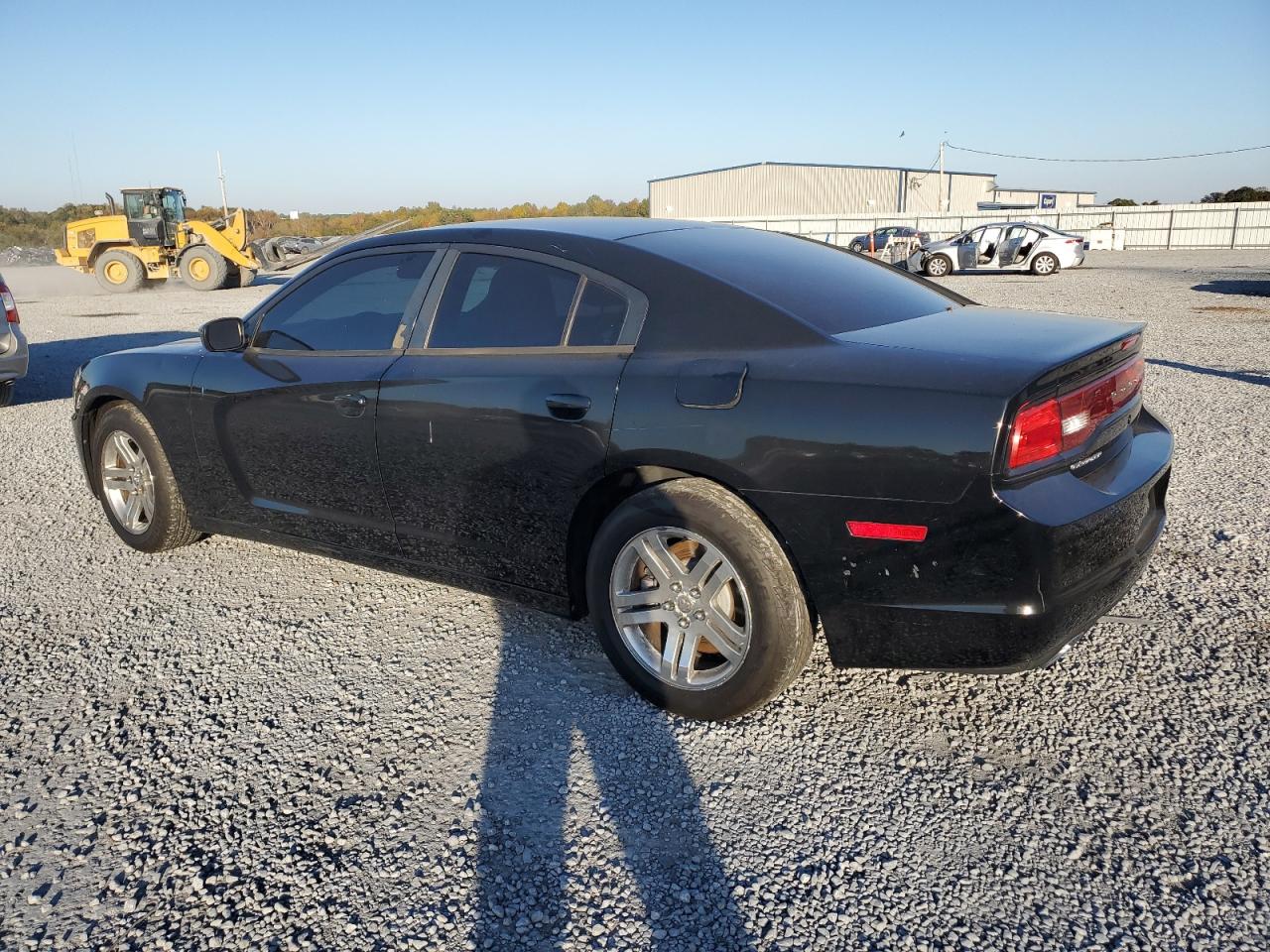 2012 Dodge Charger VIN 2C3CDXAT7CH255512 Copart auction photo, front end / side damage thumbnail 2