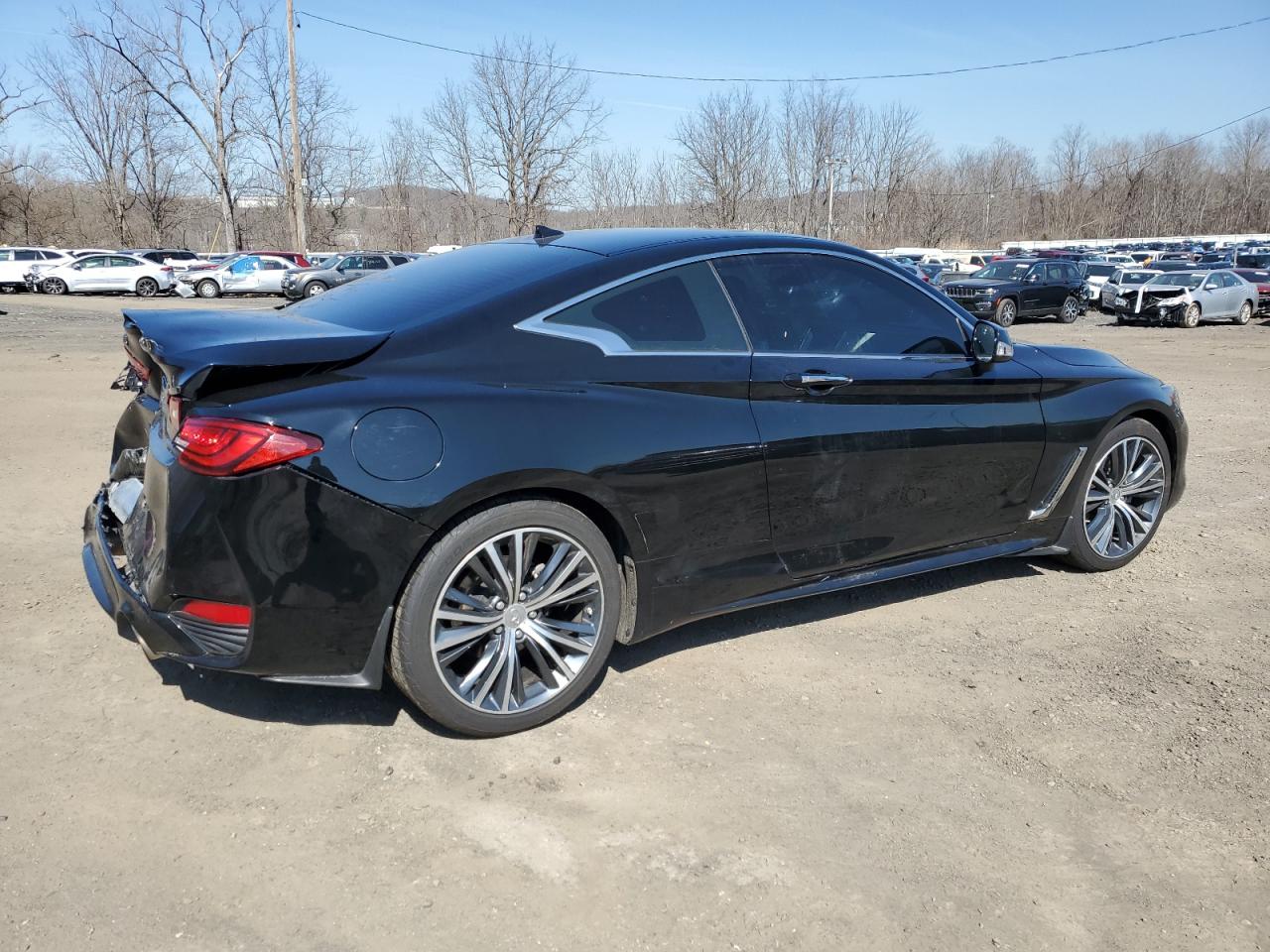 2019 Infiniti Q60 VIN JN1EV7EL0KM291441 Copart auction photo, rear end / minor dent/scratches damage thumbnail 3