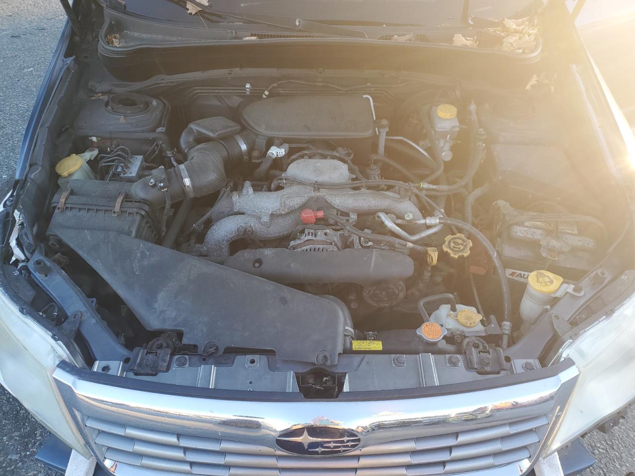2010 Subaru Forester VIN JF2SH6CCXAH791376 Copart auction photo, front end / side damage thumbnail 13