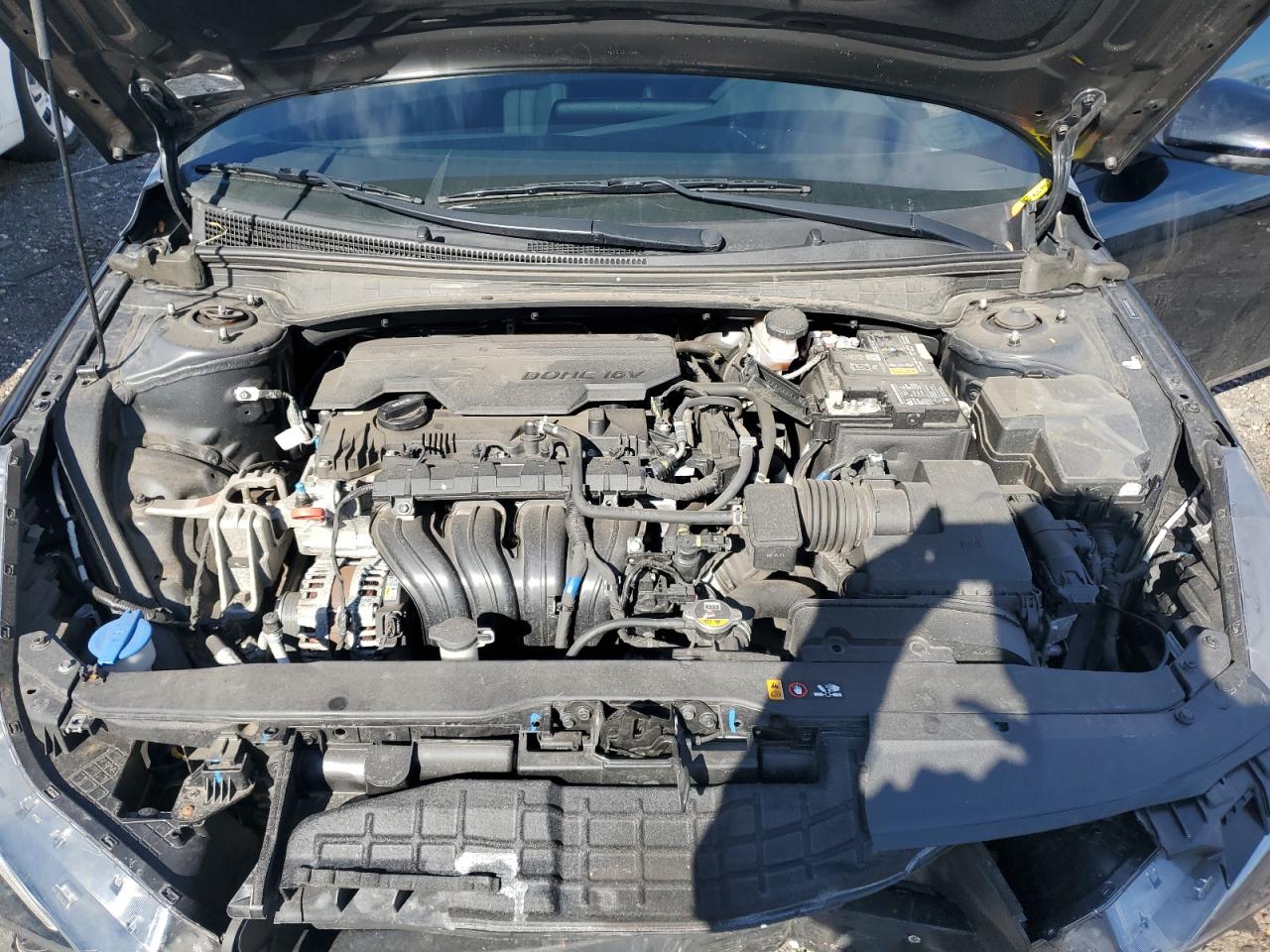 2022 Hyundai Elantra VIN 5NPLS4AG4NH082870 Copart auction photo, front end damage thumbnail 11