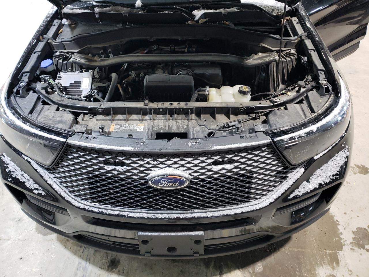 2021 Ford Explorer VIN 1FM5K8AB1MGC31805 Copart auction photo, rear end / minor dent/scratches damage thumbnail 12