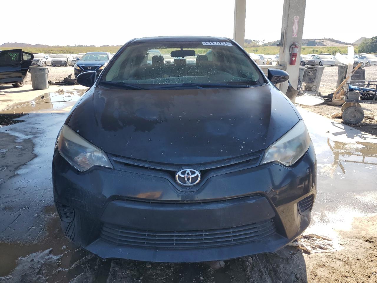 2014 Toyota Corolla VIN 2T1BURHE7EC067323 Copart auction photo, rear end / minor dent/scratches damage thumbnail 5