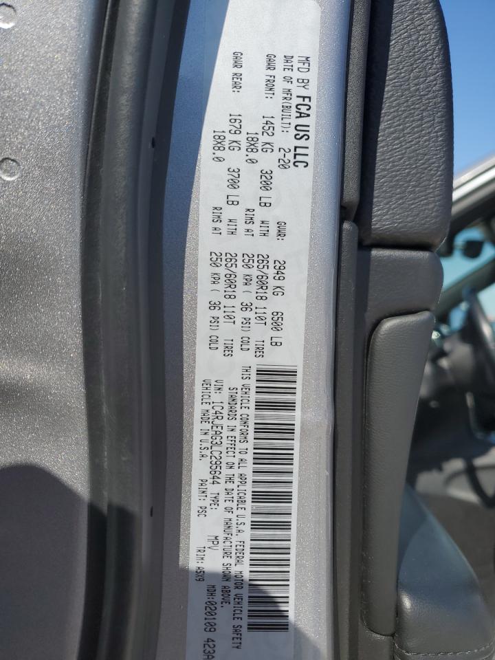 2020 Jeep Grand Cherokee VIN 1C4RJEAG3LC295644 Copart auction photo, front end / minor dent/scratches damage thumbnail 15