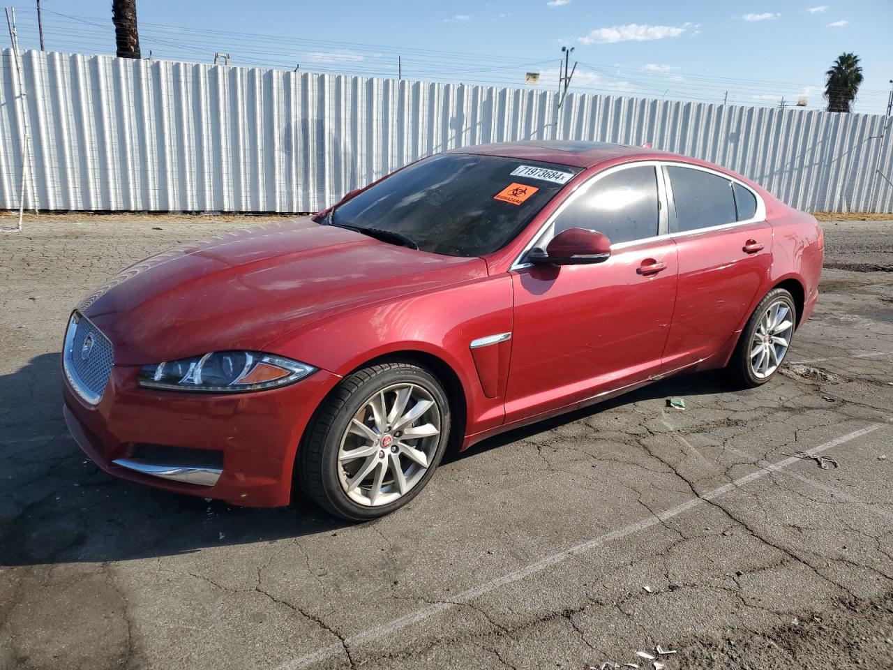 2015 Jaguar XF VIN SAJWA0FS1FPU67770