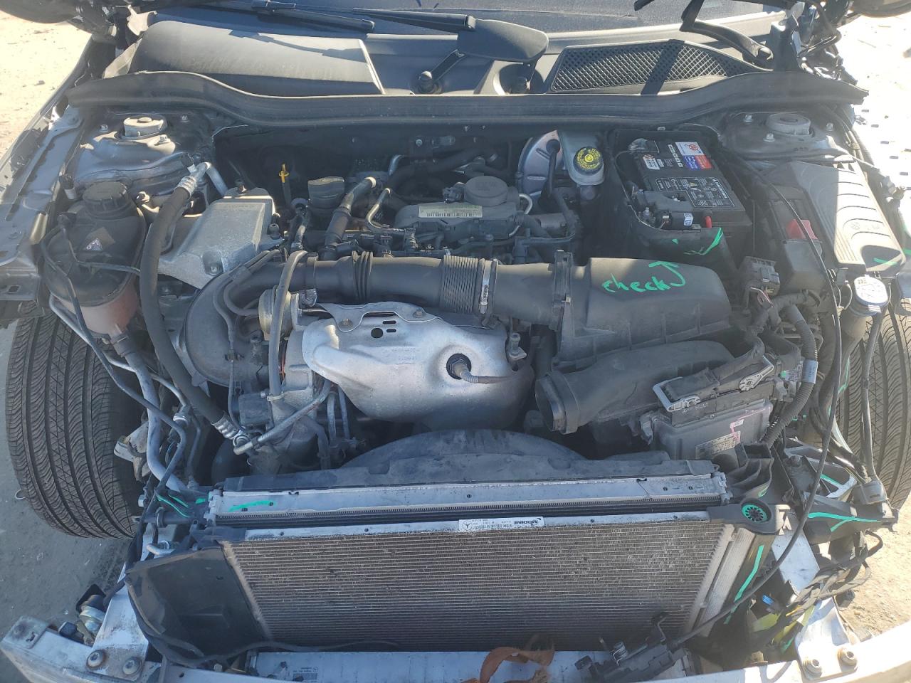 2018 Mercedes-Benz GLA-klasse VIN WDCTG4GB4JJ373202 Copart auction photo, front end damage thumbnail 12