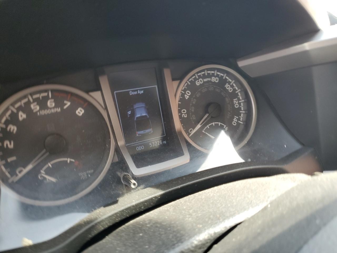 2019 Toyota Tacoma VIN 3TMAZ5CN9KM102752 Copart auction photo, side / front end damage thumbnail 9