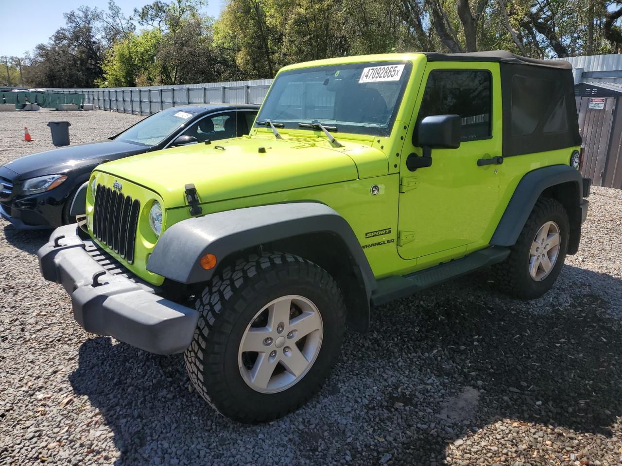 2017 Jeep Wrangler VIN 1C4AJWAG9HL520353