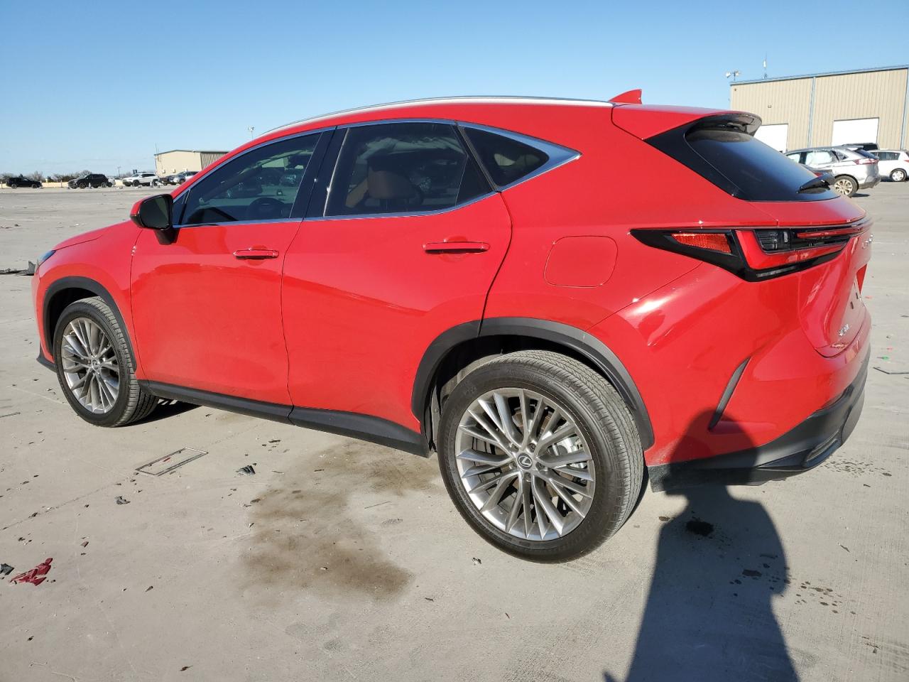 2022 Lexus NX VIN 2T2HGCEZ5NC010989 Copart auction photo, side damage thumbnail 2