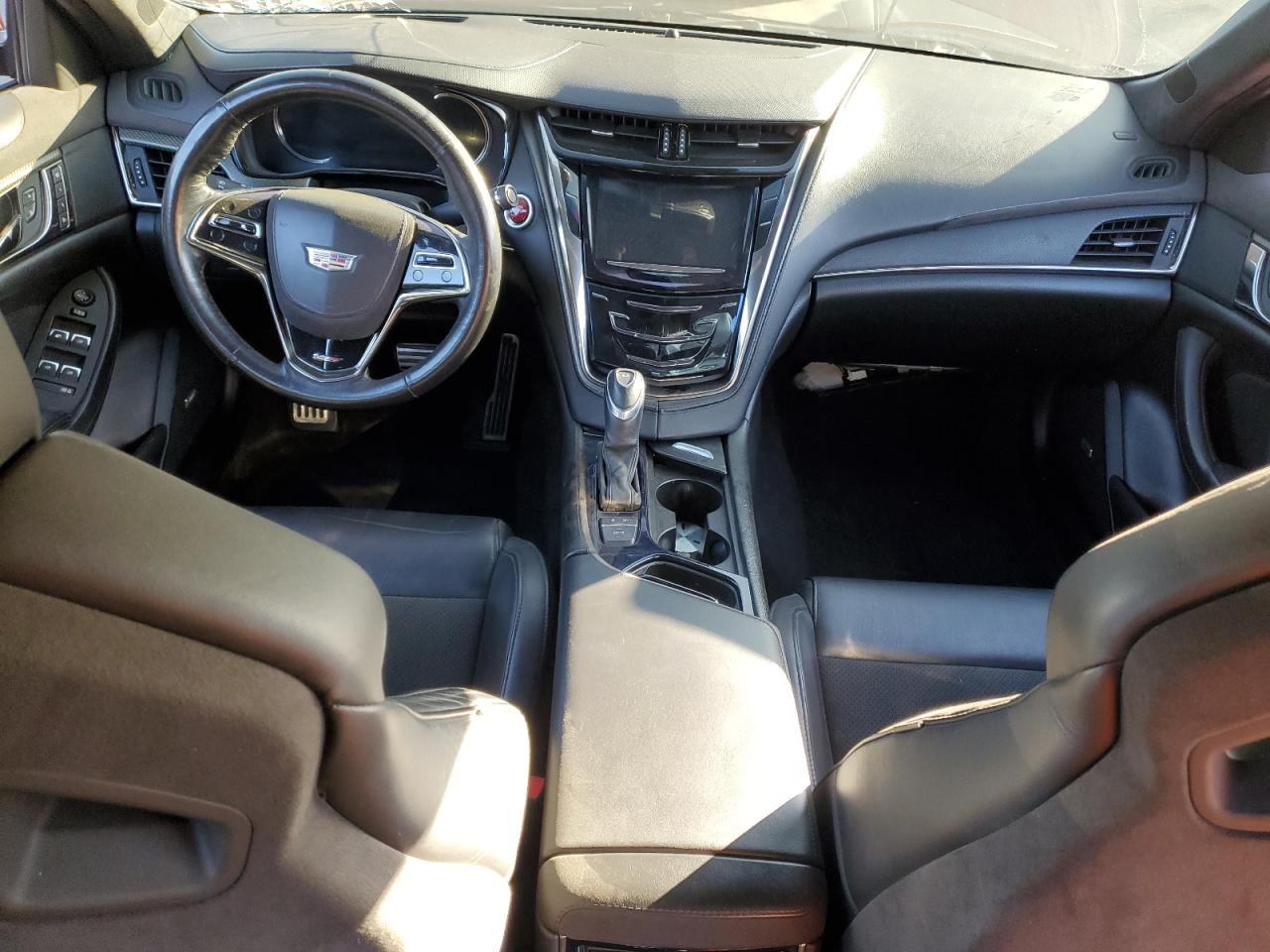 2017 Cadillac CTS VIN 1G6A15S65H0168585 Copart auction photo, vandalism damage thumbnail 8