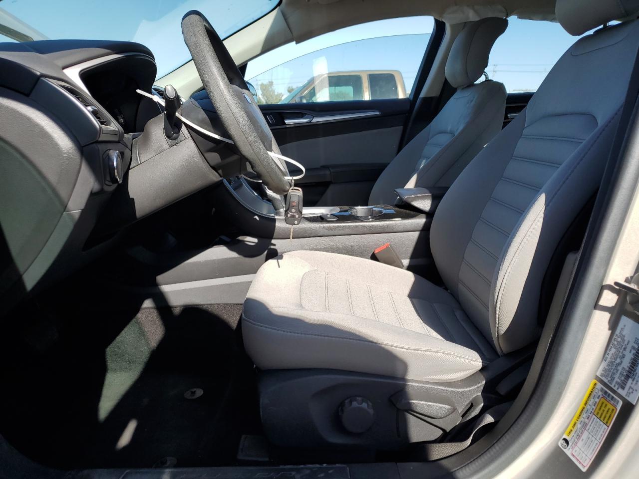 2015 Ford Fusion VIN 3FA6P0G70FR128584 Copart auction photo, front end / side damage thumbnail 7