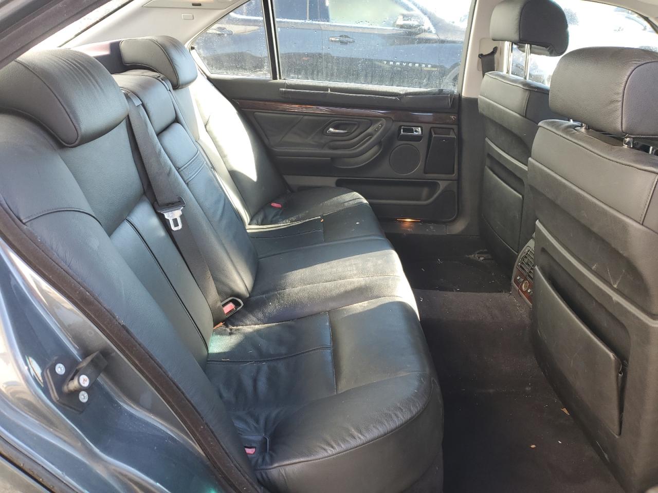 2001 BMW 7er VIN WBAGH83491DP25351 Copart auction photo, side / front end damage thumbnail 10