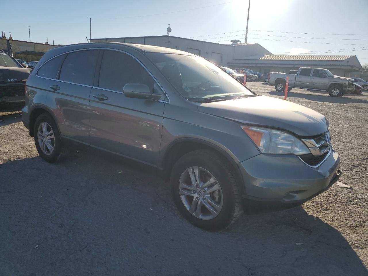 2011 Honda CR-V VIN JHLRE4H78BC018462 Copart auction photo, front end damage thumbnail 4