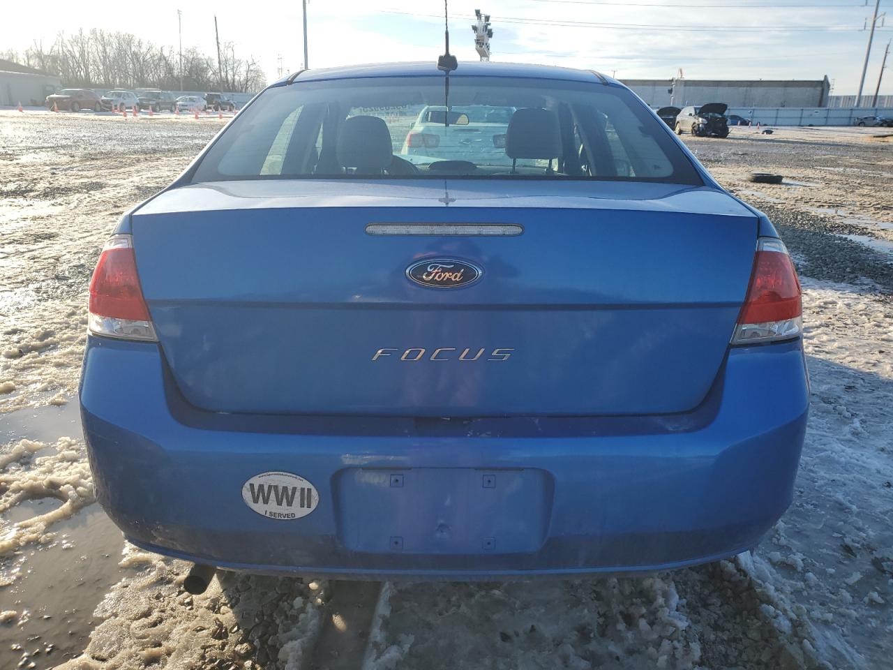 2010 Ford Focus VIN 1FAHP3EN6AW117025 Copart auction photo, front end damage thumbnail 6