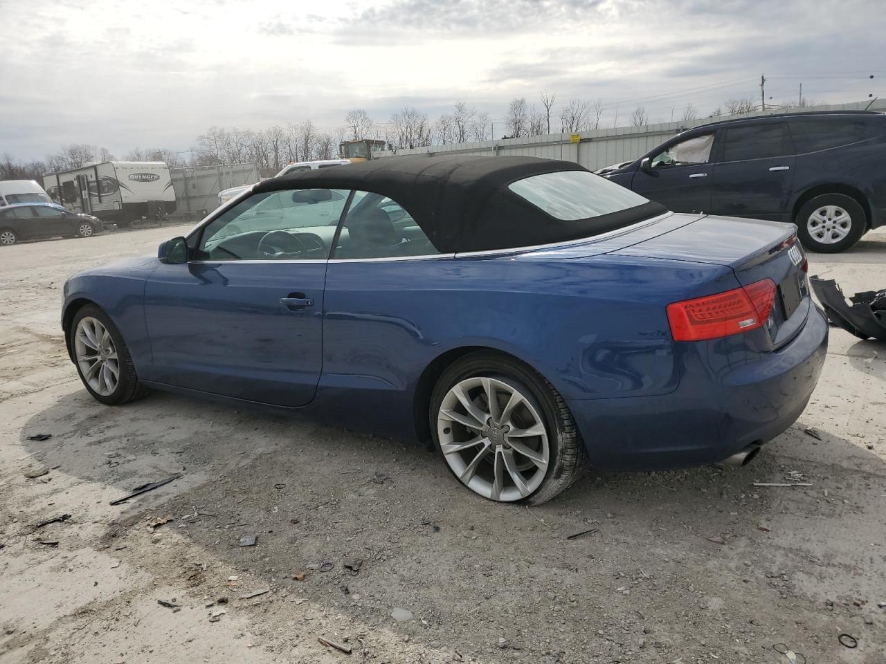 2014 Audi A5 VIN WAULFAFHXEN005146 Copart auction photo, front end damage thumbnail 2