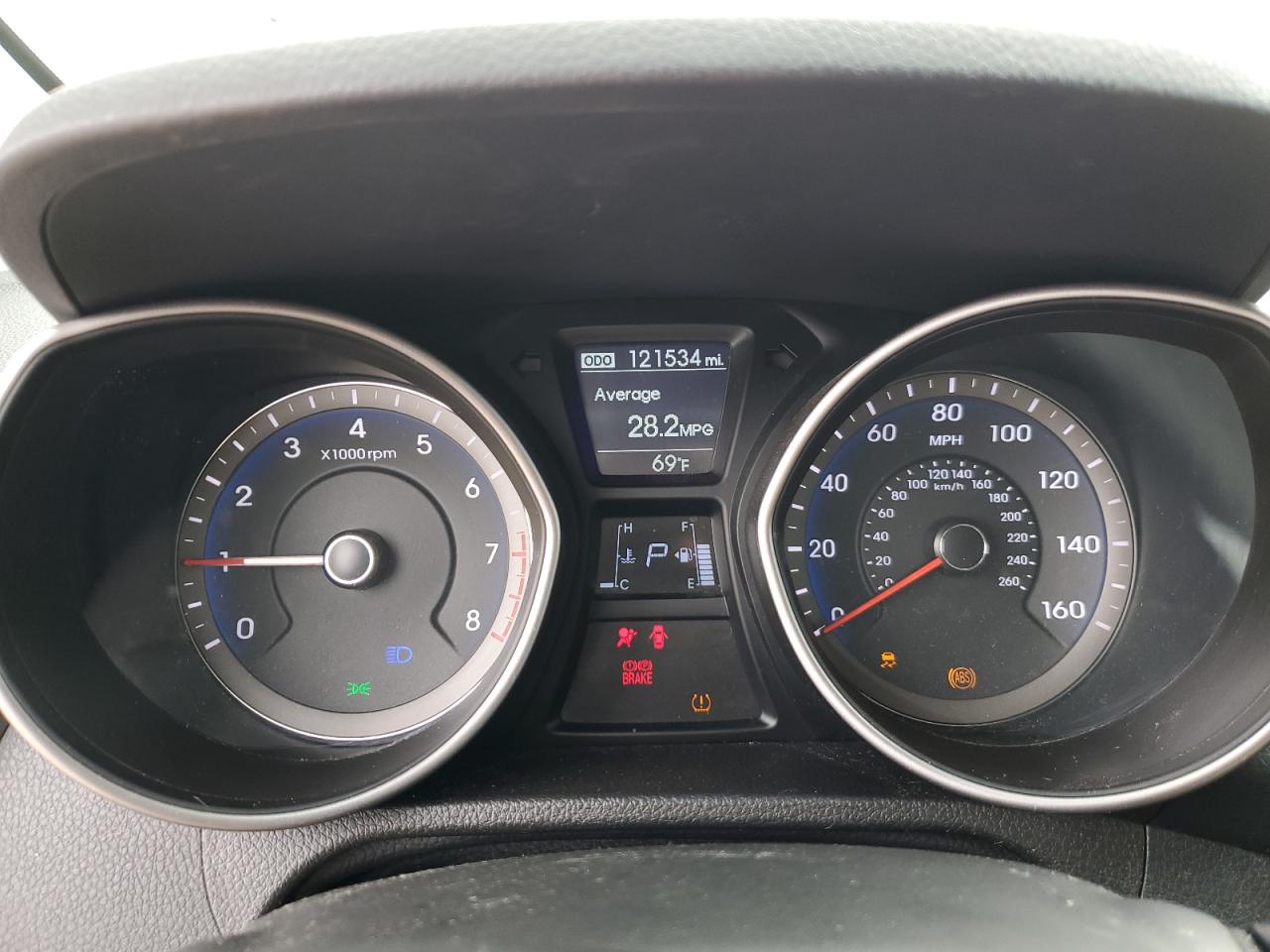 2013 Hyundai Elantra VIN KMHD35LE1DU088645 Copart auction photo, undercarriage / rear end damage thumbnail 9