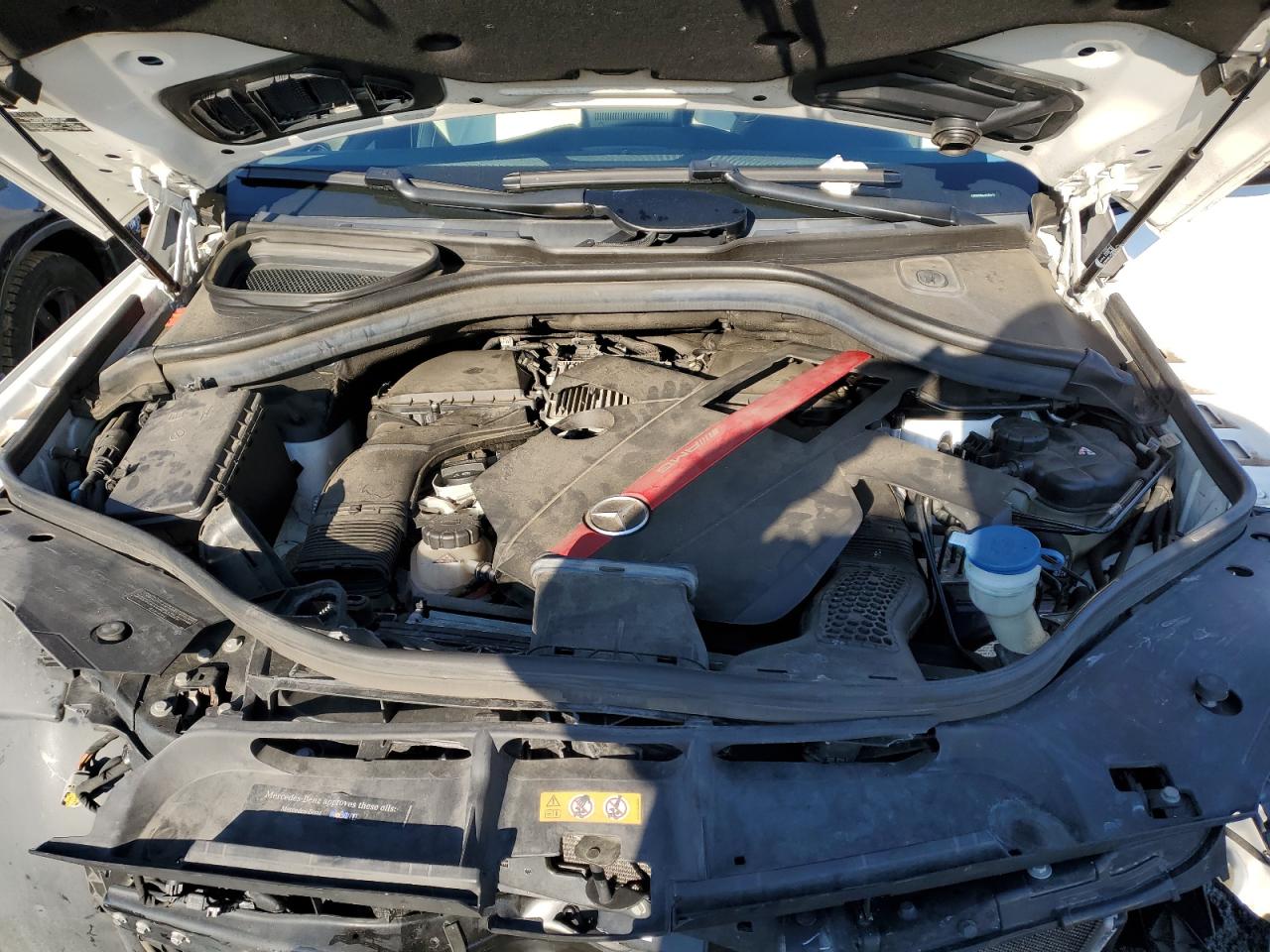 2017 Mercedes-Benz GLE VIN 4JGED6EB6HA078419 Copart auction photo, front end damage thumbnail 12