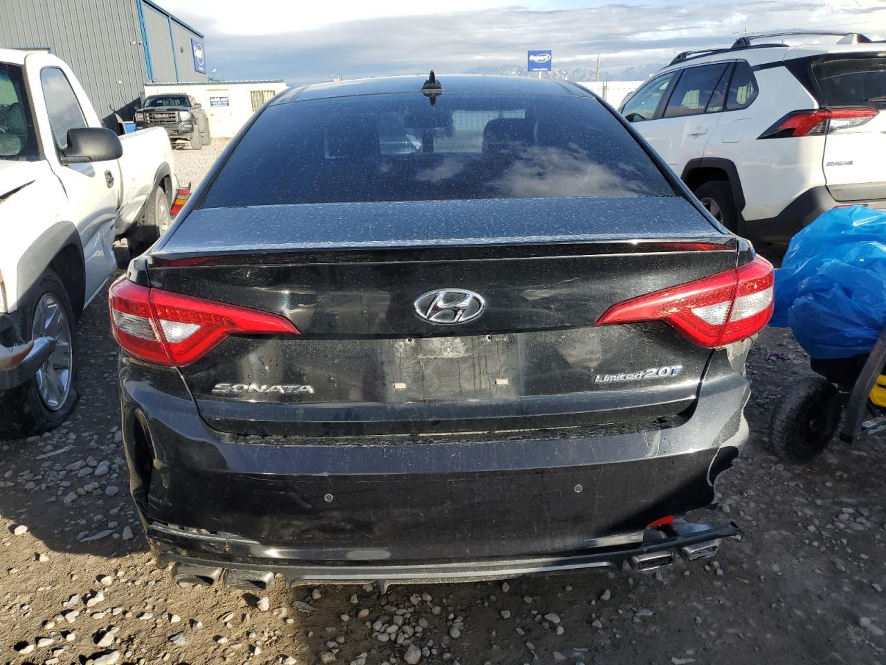 2017 Hyundai Sonata VIN 5NPE34AB7HH583489 Copart auction photo, front end damage thumbnail 6
