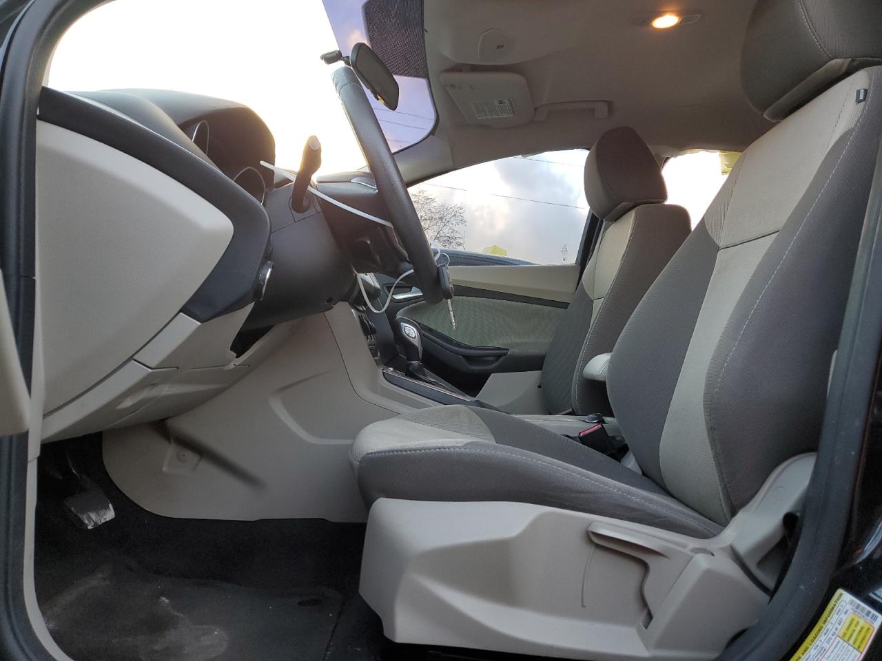 2014 Ford Focus VIN 1FADP3F22EL217391 Copart auction photo, side / rear end damage thumbnail 7