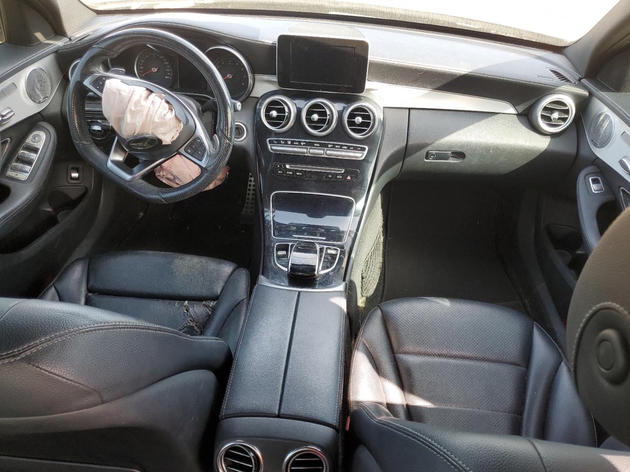 2015 Mercedes-Benz C-klasse VIN 55SWF4JB4FU088835 Copart auction photo, front end damage thumbnail 8
