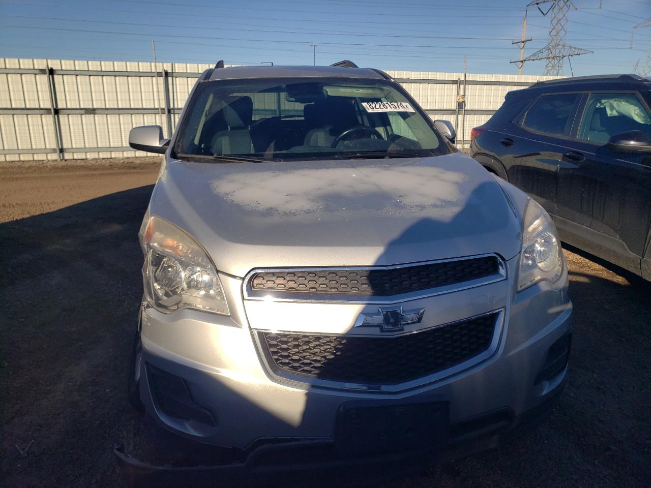 2013 Chevrolet Equinox VIN 1GNALDEK6DZ114431 Copart auction photo, front end / side damage thumbnail 5